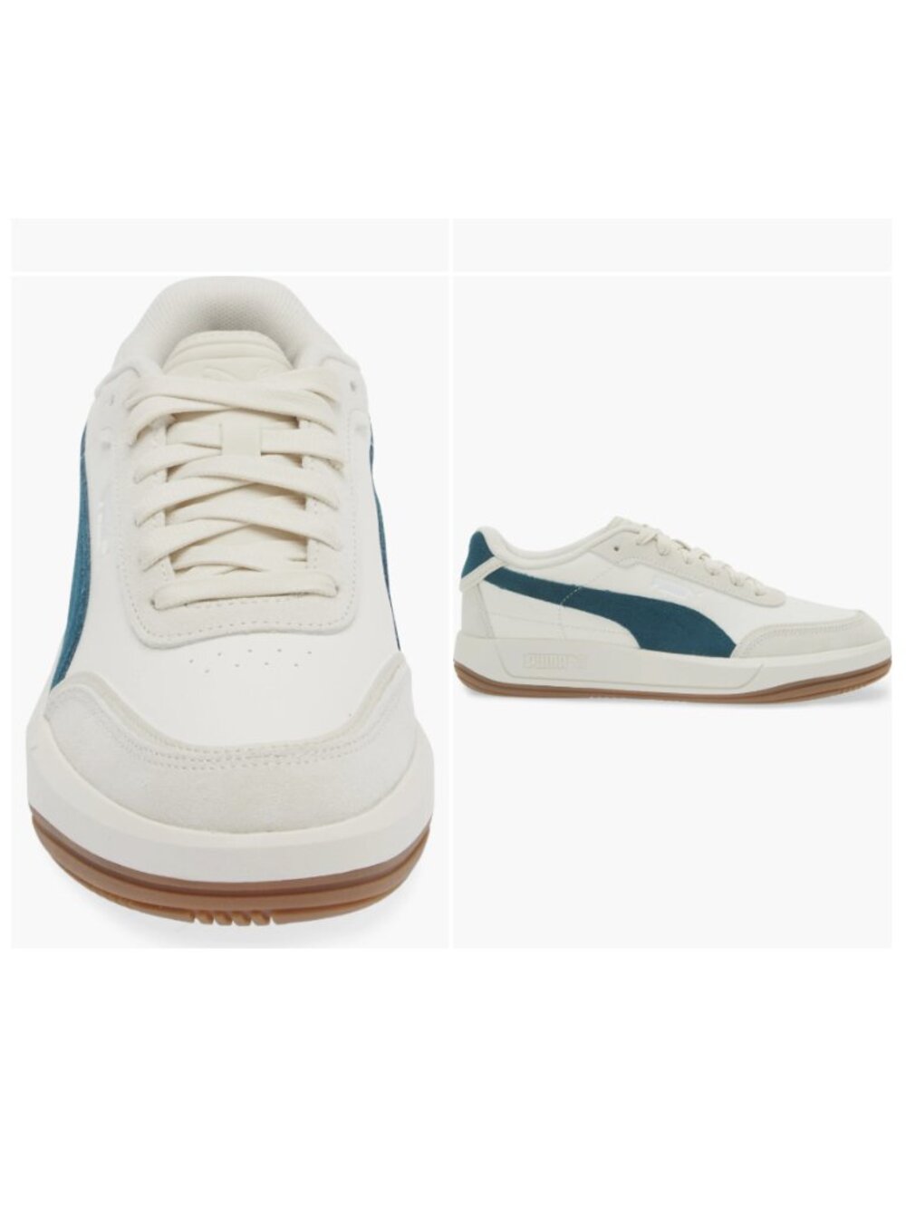 Puma Club Pearl Sneaker - White & Green